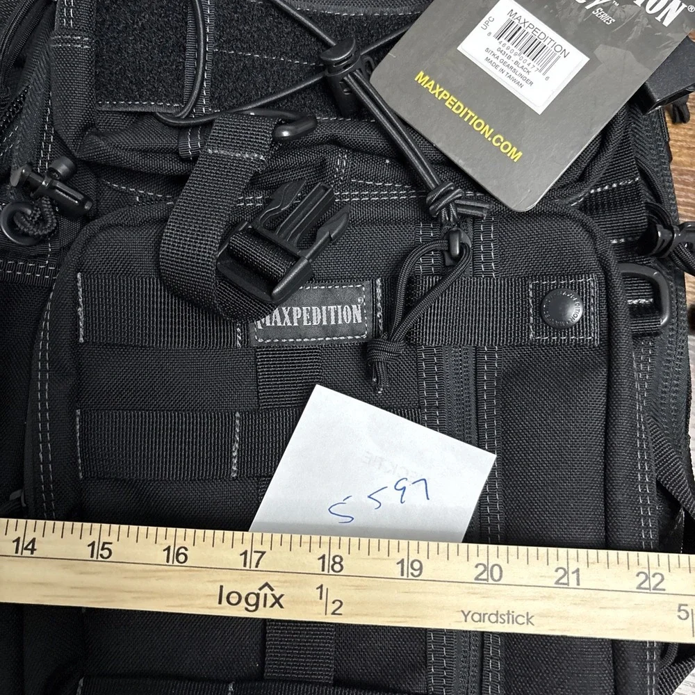 Maxpedition Tactical Backpack Black NEW WITH TAGS